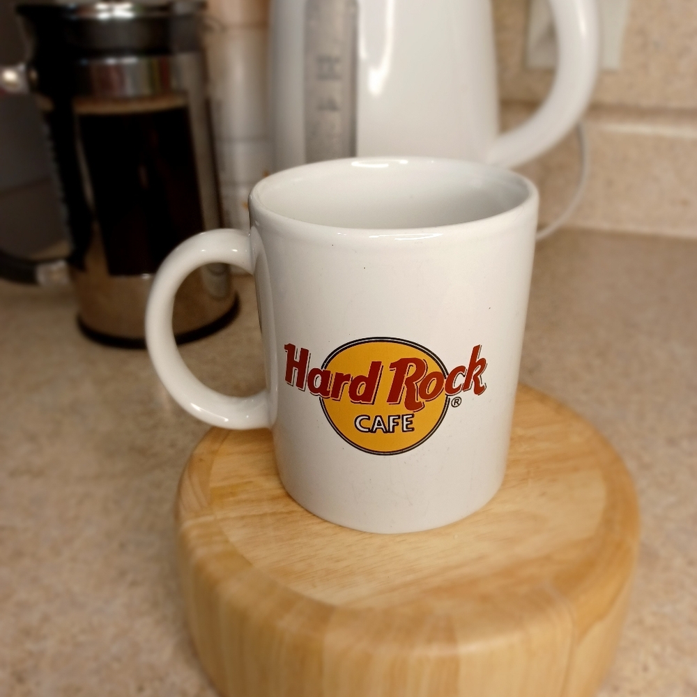 Hard Rock Cafe White Mug